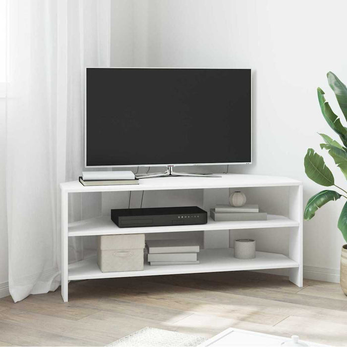 DulapdecolțpentruTV Alb 102x40,5x45cm Lemn compozit - WALTI WALTI