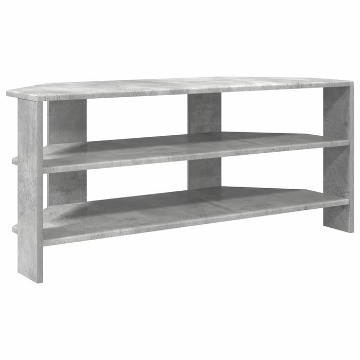 DulapdecolțpentruTV Gri din beton 102x40,5x45cm Lemn compozit - WALTI WALTI