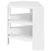 DulapdecolțpentruTV Alb lucios 102x40,5x45cm Lemn compozit - WALTI WALTI