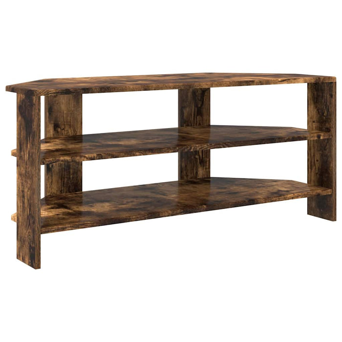 DulapdecolțpentruTV Stejar fumuriu 102x40,5x45cm Lemn compozit - WALTI WALTI