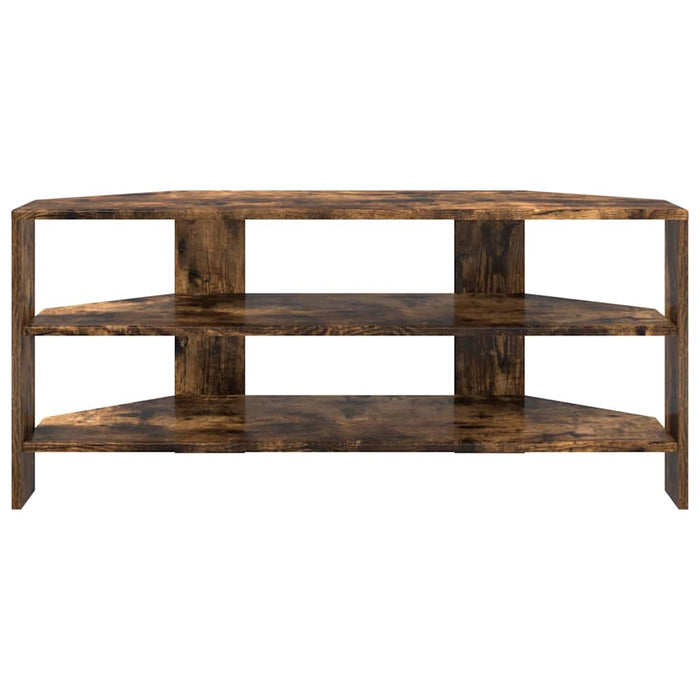 DulapdecolțpentruTV Stejar fumuriu 102x40,5x45cm Lemn compozit - WALTI WALTI