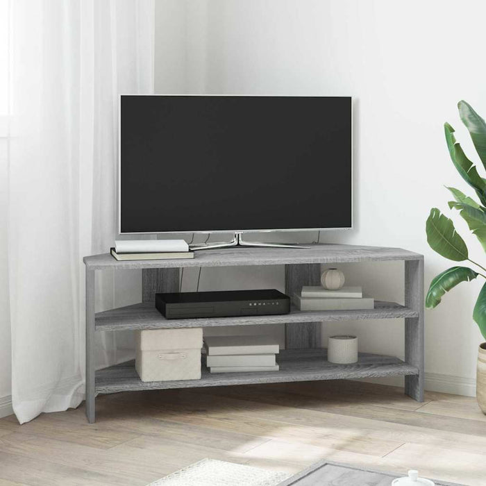 DulapdecolțpentruTV Gri Sonoma 102x40,5x45cm Lemn compozit - WALTI WALTI