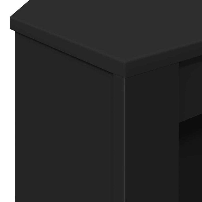 DulapdecolțpentruTV Negru 102 x 40,5 x 45 cm Lemn compozit - WALTI WALTI