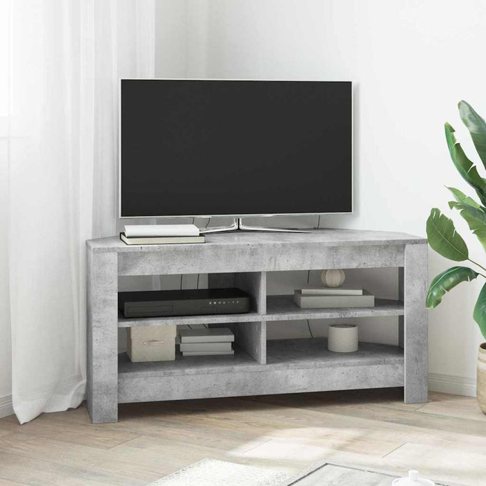 DulapdecolțpentruTV Gri din beton 102 x 40,5 x 45 cm - WALTI WALTI