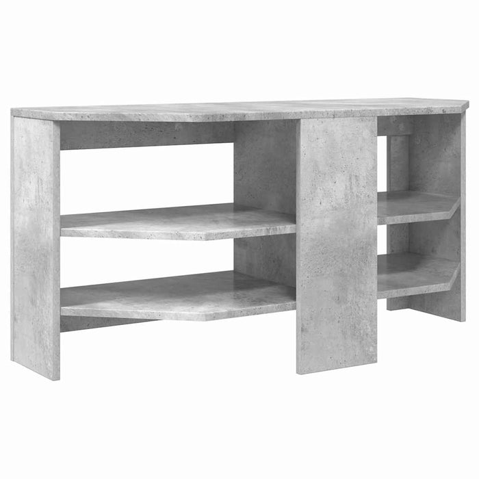 DulapdecolțpentruTV Gri din beton 102 x 40,5 x 45 cm - WALTI WALTI