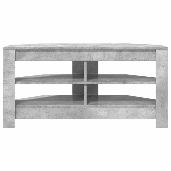 DulapdecolțpentruTV Gri din beton 102 x 40,5 x 45 cm - WALTI WALTI
