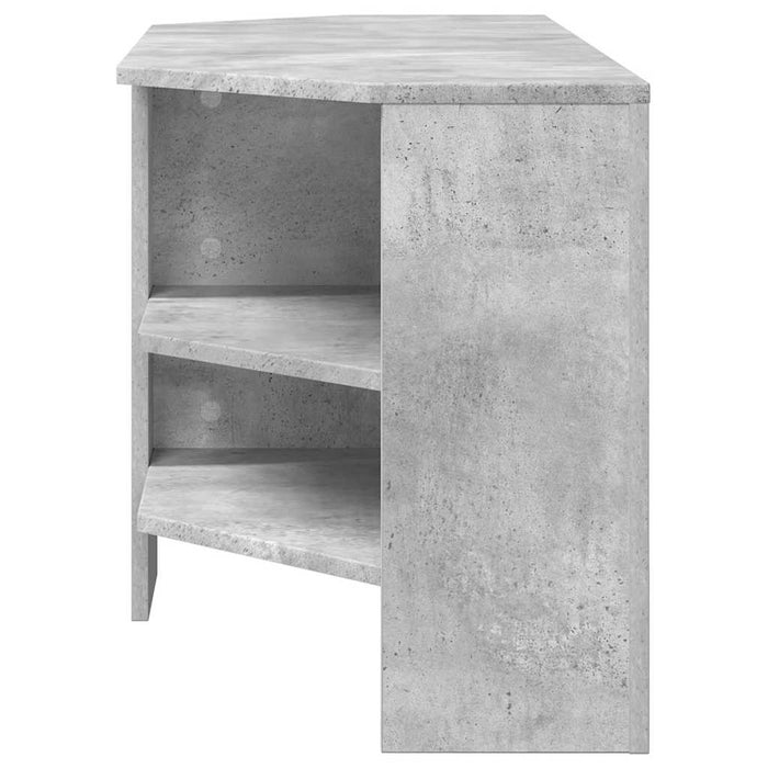 DulapdecolțpentruTV Gri din beton 102 x 40,5 x 45 cm - WALTI WALTI