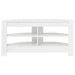 DulapdecolțpentruTV Alb lucios 102 x 40,5 x 45 cm Lemn compozit - WALTI WALTI
