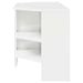 DulapdecolțpentruTV Alb lucios 102 x 40,5 x 45 cm Lemn compozit - WALTI WALTI