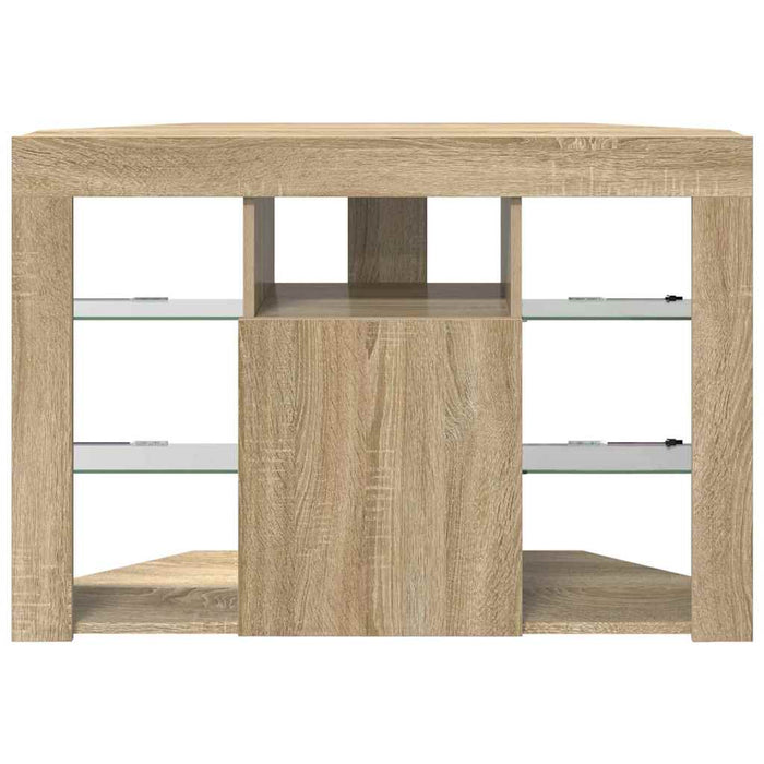 Șifonier LED pentru TV colțar Stejar Sonoma 102 x 40 x 68 cm - WALTI WALTI