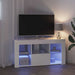 Șifonier LED pentru TV colțar Alb lucios 104 x 40 x 50 cm - WALTI WALTI