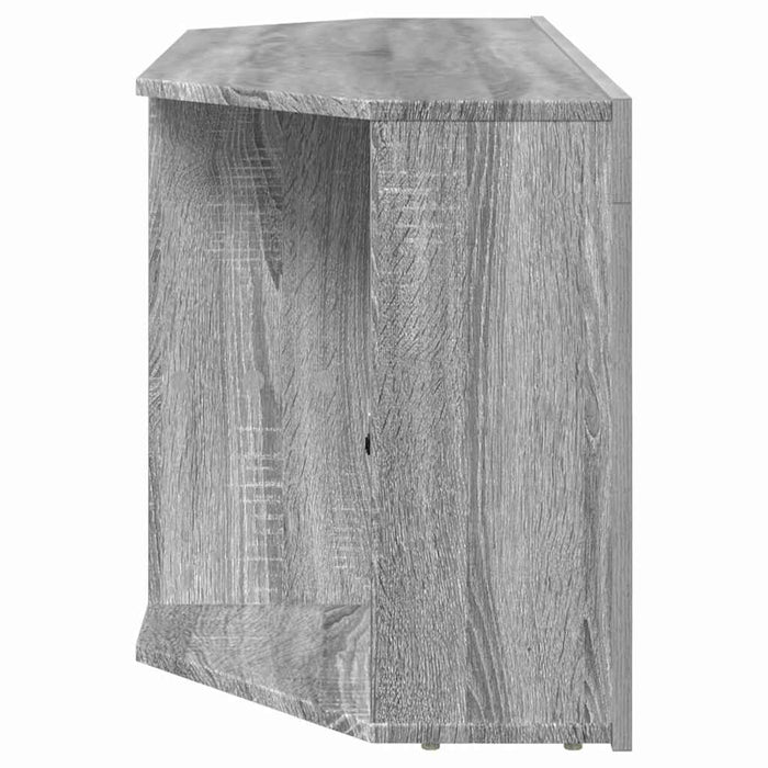 Șifonier LED pentru TV colțar 100 x 40 x 50 cm Gri Sonoma WALTI