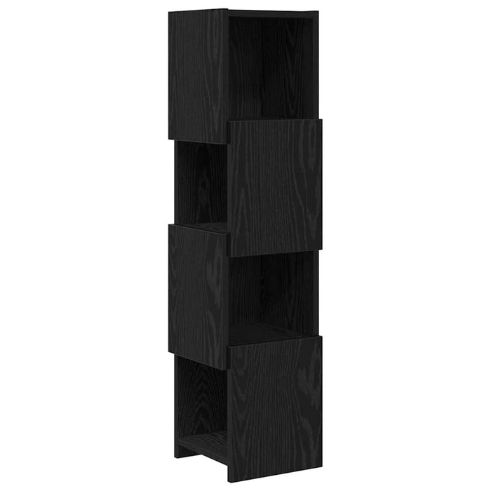 Dulap de colț Stejar Negru 25,5x25x102cm Lemn compozit - WALTI WALTI