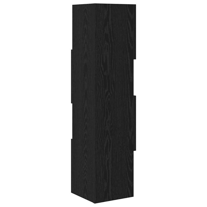 Dulap de colț Stejar Negru 25,5x25x102cm Lemn compozit - WALTI WALTI