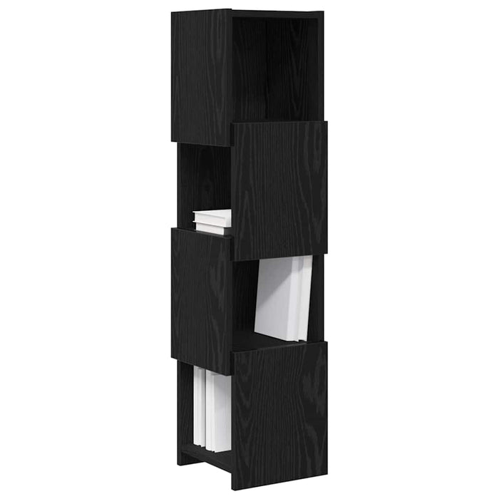 Dulap de colț Stejar Negru 25,5x25x102cm Lemn compozit - WALTI WALTI