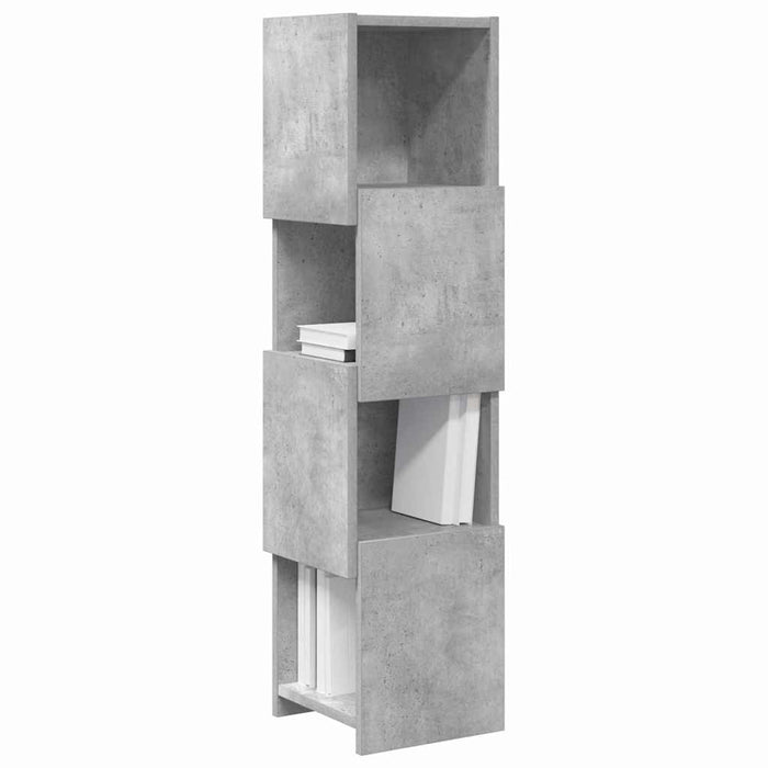 Dulap de colț Gri din beton 25,5x25x102cm Lemn compozit - WALTI WALTI