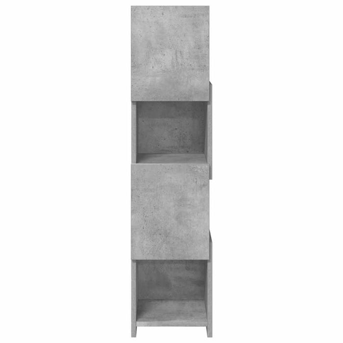 Dulap de colț Gri din beton 25,5x25x102cm Lemn compozit - WALTI WALTI