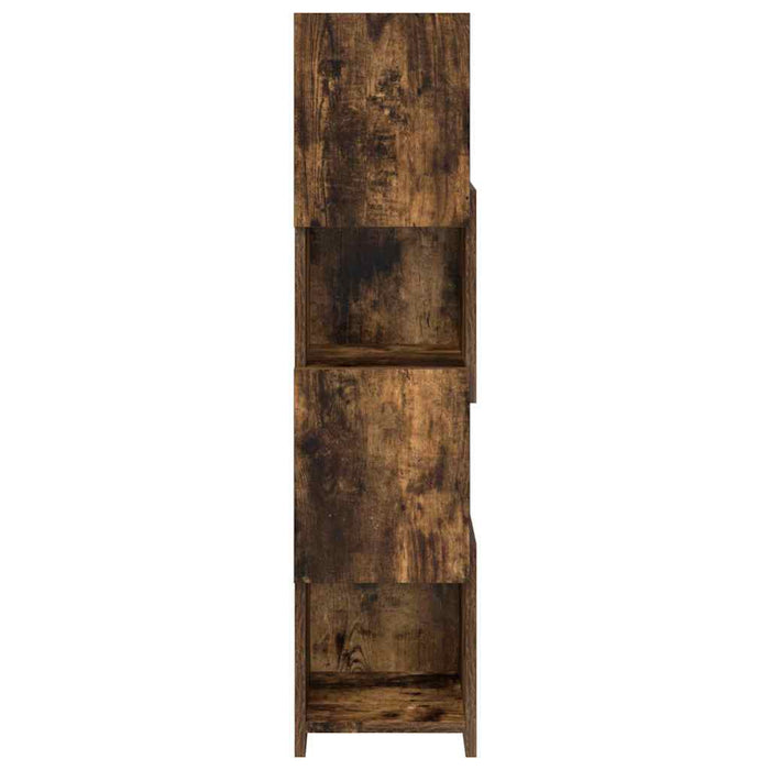 Dulap de colț Stejar fumuriu 25,5x25x102cm Lemn compozit - WALTI WALTI