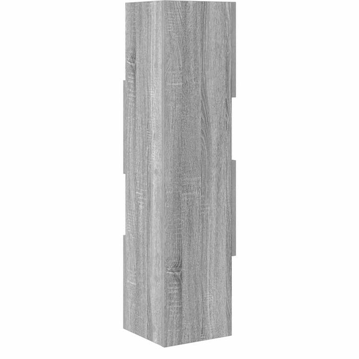 Dulap de colț Gri Sonoma 25,5x25x102cm Lemn compozit - WALTI WALTI