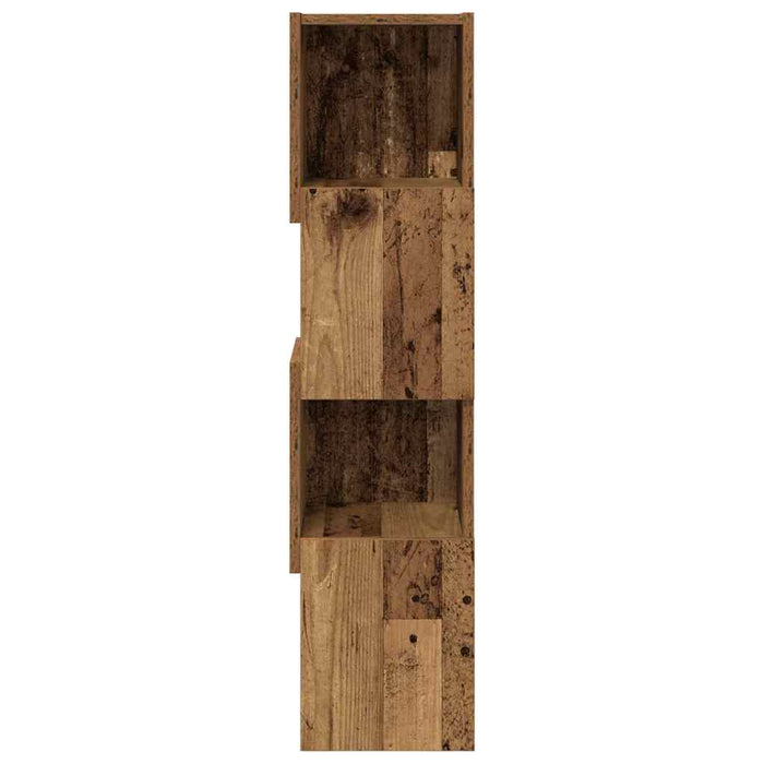 Dulap de colț Lemn vechi 25,5x25x102cm Lemn compozit - WALTI WALTI