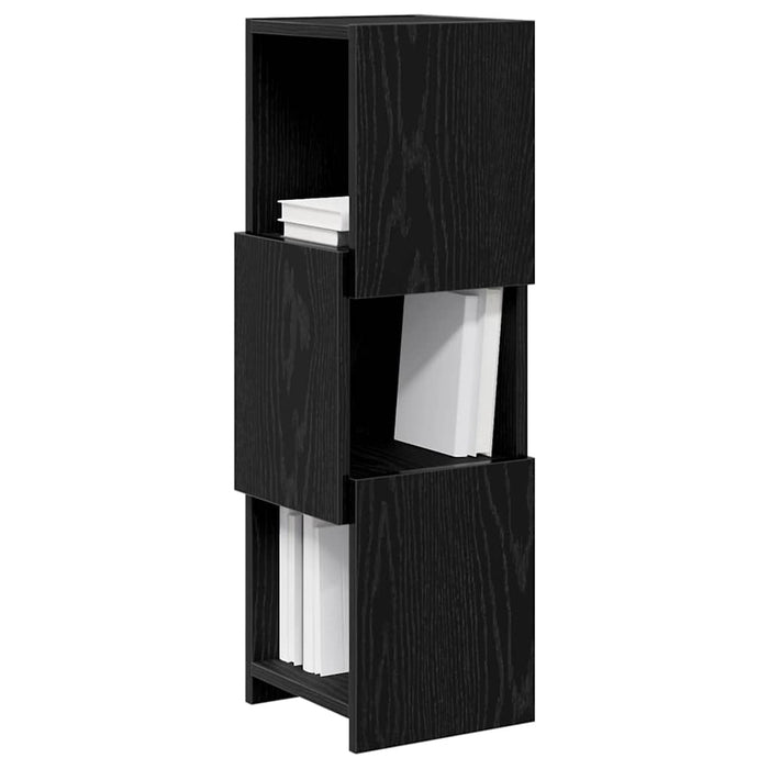 Dulap de colț Stejar Negru 25,5x25x80cm Lemn compozit - WALTI WALTI