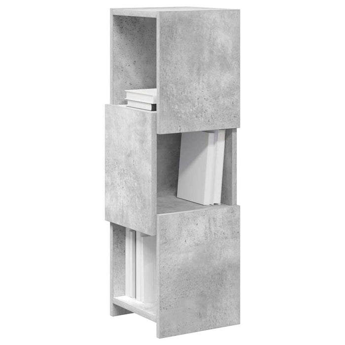 Dulap de colț Gri din beton 25,5x25x80cm Lemn compozit - WALTI WALTI