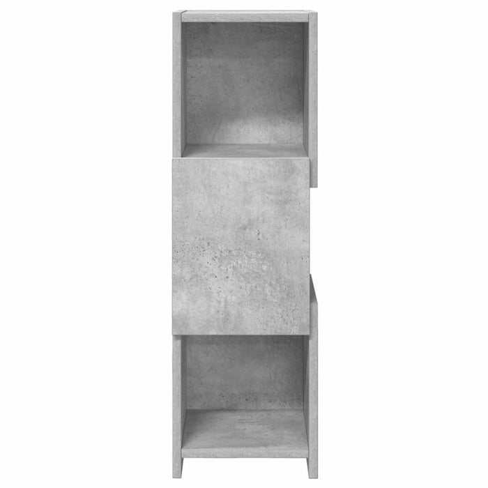 Dulap de colț Gri din beton 25,5x25x80cm Lemn compozit - WALTI WALTI