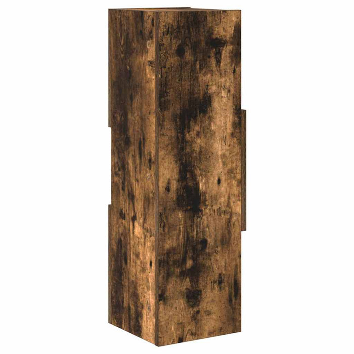 Dulap de colț Stejar fumuriu 25,5x25x80cm Lemn compozit - WALTI WALTI