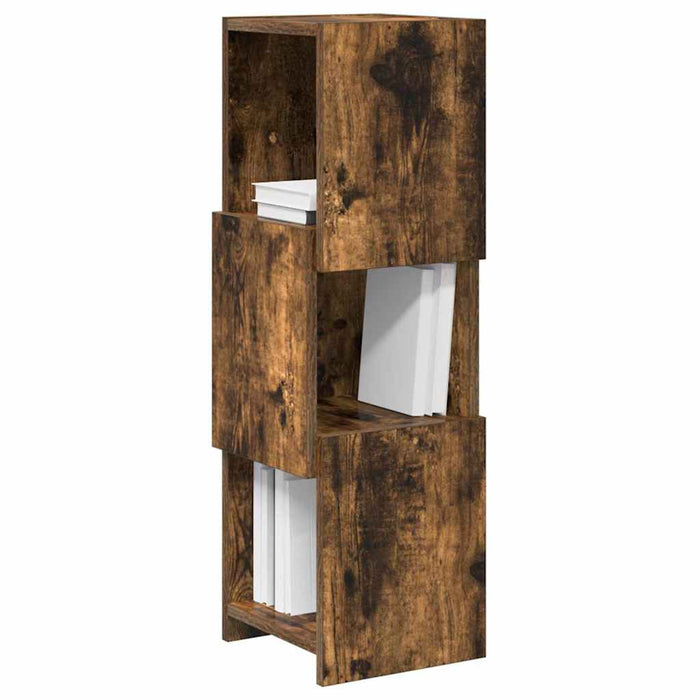 Dulap de colț Stejar fumuriu 25,5x25x80cm Lemn compozit - WALTI WALTI