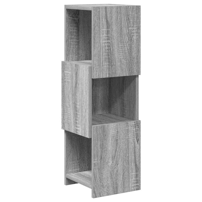 Dulap de colț Gri Sonoma 25,5x25x80cm Lemn compozit - WALTI WALTI