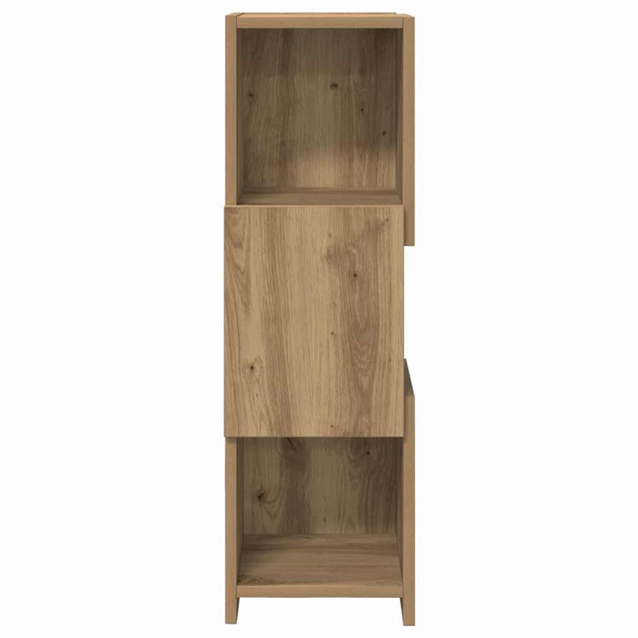 Dulap de colț Stejar Artizanal 25,5x25x80cm Lemn compozit - WALTI WALTI