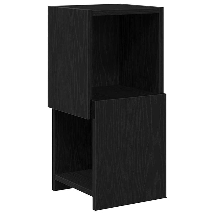 Dulap de colț Stejar Negru 25,5x25x55cm Lemn compozit - WALTI WALTI