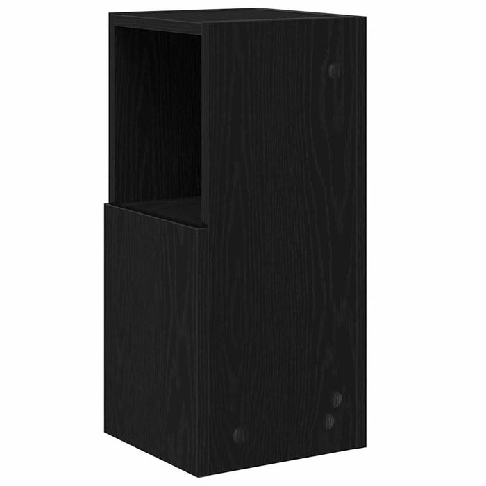 Dulap de colț Stejar Negru 25,5x25x55cm Lemn compozit - WALTI WALTI