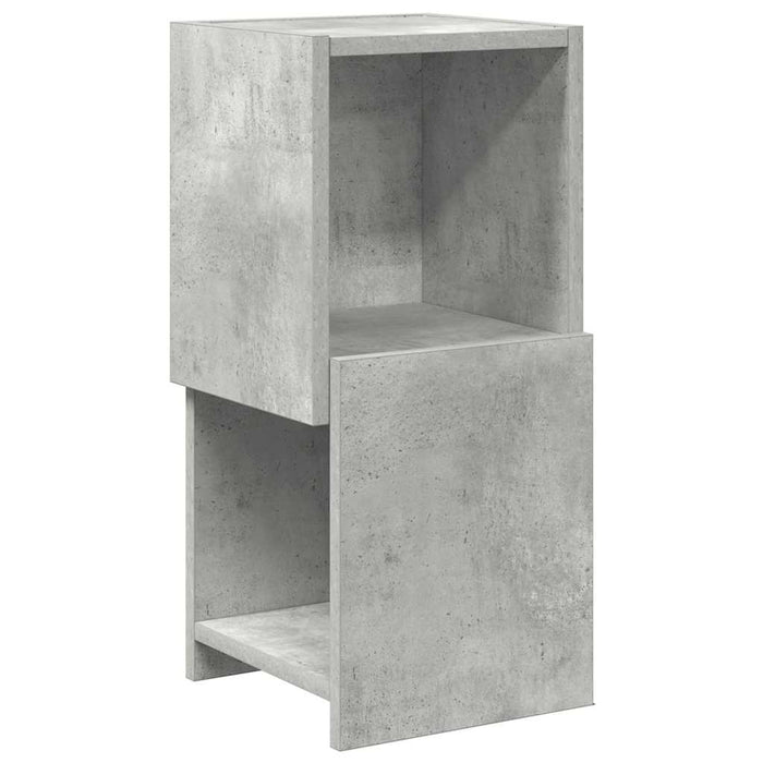 Dulap de colț Gri din beton 25,5x25x55cm Lemn compozit - WALTI WALTI