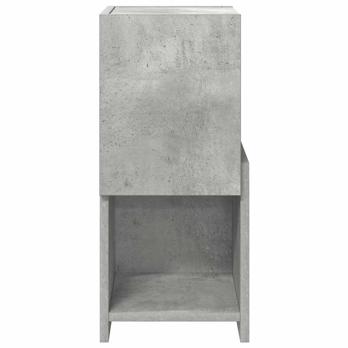 Dulap de colț Gri din beton 25,5x25x55cm Lemn compozit - WALTI WALTI