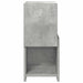 Dulap de colț Gri din beton 25,5x25x55cm Lemn compozit - WALTI WALTI