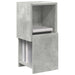 Dulap de colț Gri din beton 25,5x25x55cm Lemn compozit - WALTI WALTI