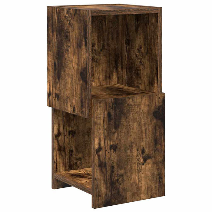 Dulap de colț Stejar fumuriu 25,5x25x55cm Lemn compozit - WALTI WALTI