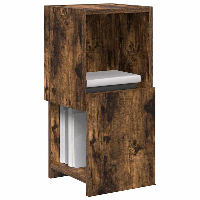 Dulap de colț Stejar fumuriu 25,5x25x55cm Lemn compozit - WALTI WALTI