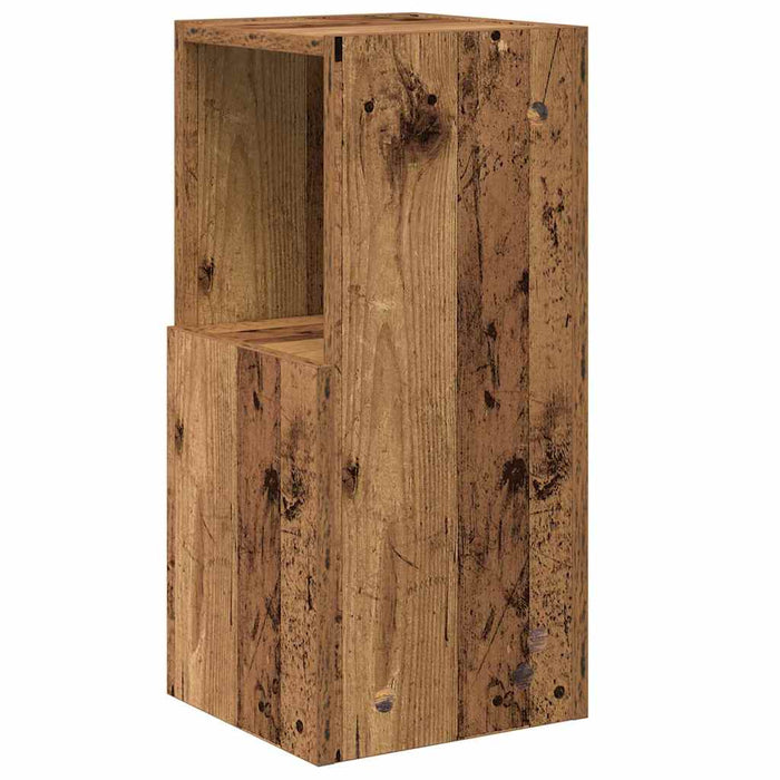 Dulap de colț Lemn vechi 25,5x25x55cm Lemn compozit - WALTI WALTI