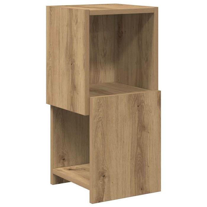 Dulap de colț Stejar Artizanal 25,5x25x55cm Lemn compozit - WALTI WALTI