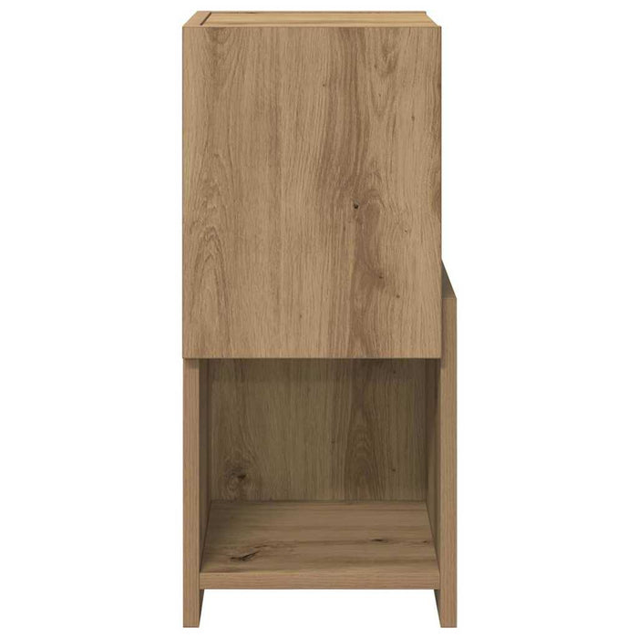 Dulap de colț Stejar Artizanal 25,5x25x55cm Lemn compozit - WALTI WALTI