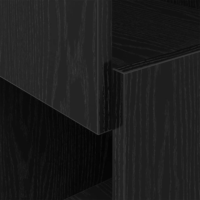 Dulap de colț Stejar Negru 30,5x30x95cm Lemn compozit - WALTI WALTI