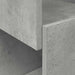 Dulap de colț Gri din beton 30,5x30x95cm Lemn compozit - WALTI WALTI