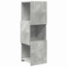 Dulap de colț Gri din beton 30,5x30x95cm Lemn compozit - WALTI WALTI