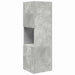Dulap de colț Gri din beton 30,5x30x95cm Lemn compozit - WALTI WALTI
