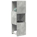Dulap de colț Gri din beton 30,5x30x95cm Lemn compozit - WALTI WALTI