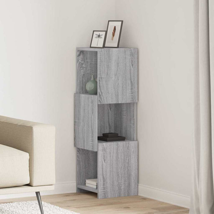 Dulap de colț Gri Sonoma 30,5x30x95cm Lemn compozit - WALTI WALTI