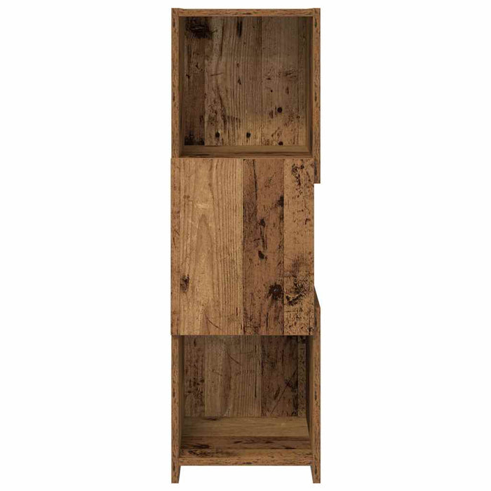 Dulap de colț Lemn vechi 30,5x30x95cm Lemn compozit - WALTI WALTI