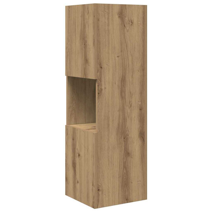 Dulap de colț Stejar Artizanal 30,5x30x95cm Lemn compozit - WALTI WALTI
